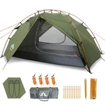 Night Cat Backpacking Tents 2 Persons Fast Setup Hiking Camp With Foldab.... Fixed Price $97.16.