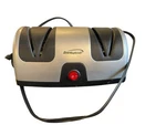 Brentwood Electric 2-STAGE Pro Kitchen Steel & Ceramic Knife Sharpener Used. Fixed Price $26.98.