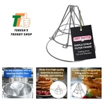 Chef-master Oil Filter Stand With Folding Arms To Attach Deep Fryers.... Fixed Price $51.99.