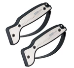 2 Pack Accusharp Pro Tool Knife Reversible Tungsten Carbide Sharpeners W/ Rubber. Fixed Price $41.29.
