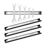 Navaris Set Of 4 Magnetic Tool Holder Rack - 12 Inch Heavy 30 X 2,3 Cm, Black. Fixed Price $28.99.
