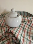 Bia Cordon Bleu Porcelain Sugar Bowl White. Fixed Price $13.95.