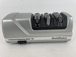 Chef'schoice Professional Sharpening Station 130 Electric Knife Sharpener Silver. Fixed Price $40.50.