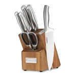 Cuisinart Piece Stainless Steel Cutlery Block Set Built Sharpener C77SS. Fixed Price $114.99.