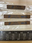 Vintage Norton India Sharpening Stones Pack Of 3 Made Usa New Old Stock Mf 444. Fixed Price $59.99.