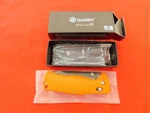 Ganzo G729-OR Folding Pocket Knife 440C Stainless Steel Blade G10 Anti-slip. Fixed Price $14.99.