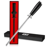 Turwho 9INCH Diamond Sharpener Rod Kitchen Chef Knife Sharpening Stick Bar. Fixed Price $49.99.