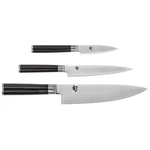 Shun Classic 3 Piece Starter Set, Chef's Knife, Paring Utility. Fixed Price $369.95.