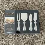 Gourmet Cheese Knives Stainless Steel New Box Culinary Kitchen Utensils Bar. Fixed Price $15.99.