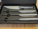 Brodark Steak Knives Set Of 4-4.5" Serrated High Carbon Stainl.... Fixed Price $65.00.