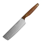 Lamson 7" Vintage Nakiri Knife With Kullenschliff (hollow) Edge Walnut H.... Fixed Price $165.08.