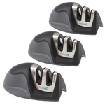 Kitcheniq 51420 Edge Grip 2-STAGE Knife Sharpener 3 Pack Coarse & Fine. Fixed Price $23.42.
