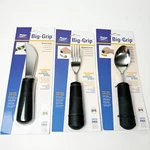 New Norco Big Grip Adaptive Flatware Bendable Spoon Fork Rocker Knife Set. Fixed Price $21.99.