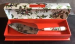 Portmeirion The Holly And Ivy Cake Slice/server Slicer New In Box 10.5". Fixed Price $10.00.