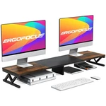 Dual Stand Riser, Large Wood For 2 Monitors, Li.... Fixed Price $36.78.