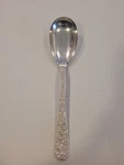 S. Kirk & Son Sterling Repousse Serving Spoon 8 1/4". Fixed Price $179.99.