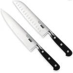 Cooks Standard High Carbon Stainless Steel Knife Set- 8" Chef & 7" Santoku. Fixed Price $25.00.