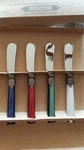 Classic By Godinger Stainless Steel 18/10 Spreaders - 4 Piece Hostess Set Nib. Fixed Price $28.50.