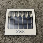 Silhouette Dansk Set Of 6 Stainless Ice Beverage Spoons 18/8 New Box 15420GB. Fixed Price $39.95.