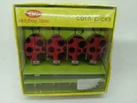 Bw Boston Warehouse Ladybug Lane Corn Picks New Set Of 4. Fixed Price $11.90.