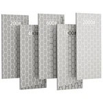 Cwovrs Diamond Sharpening Stone, 5 Pcs Plate With Xl, Gray. Fixed Price $33.58.