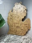 New Lower Michigan Cutting Boards Charcuterie Cheese Totally Bamboo. Fixed Price $20.00.