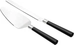 Vera Wang Wedgwood With Love Noir Cake Server Pair Black Enamel/silverplate Trim. Fixed Price $60.00.