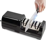 Electric Knife Sharpener Kitchen 3-STAGE Diamond System 20 Angle Restore Black. Fixed Price $42.99.