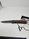 Nedfoss DA52 Folding Knife With Wooden Handle 28 Cm Outdoor, Camping. Fixed Price $35.00.