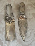 Vtg Set 1980 Neiman Marcus Silverplated Cake Pie Server High Heel Shoe & Handbag. Fixed Price $24.95.