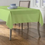 Linen Polyester Poplin 60 By 90-INCH Rectangular Tablecloth. Made Usa. Fixed Price $19.99.