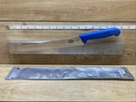 Victorinox VIC-40453 Fibrox Pro Blue Chef's Knife Serrated 10 1/4". Fixed Price $35.00.