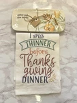 Mud Pie "gather Everything Dish" And Thanksgiving Kitchen Towel.. Fixed Price $32.00.