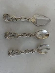 3 Piece Set Silverplated Servers By Studio Silversmiths In Box. Fixed Price $12.99.