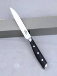 All-clad 5" Utility Knife, Forged German Stainless Steel, Triple-rivet Handle. Fixed Price $60.00.