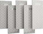 Cwovrs Diamond Sharpening Stone, 5 Pcs Plate With Xl, Gray. Fixed Price $28.88.