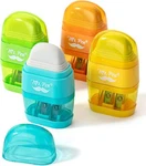 Mr. Pen- Pencil Sharpener & Eraser, 4 Pack, Yellow, Orange, Blue, Green. Fixed Price $13.39.