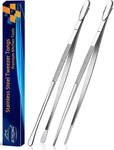 Jetkong 2 Pcs 14-INCH Food Tweezers Stainless Steel 14+14 Inch, Silver. Fixed Price $32.17.