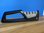 Henckels Knife Sharpener 4 Stage Pull Through Standard & Asian, Coarse Fine. Fixed Price $12.99.