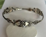Vintage 925 Sterling Silver Spoon Handles Bracelet Makers Mark Stamped Beau 8. Fixed Price $97.75.