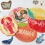 Japanese Tomo Creative Animal Fruit Mat Non-slip Absorbent For Home Bedroom Door. Fixed Price $29.90.