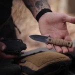 Takumitak 6.5" Full Tang Tactical Edc Fixed Blade Knives Molle Webbing Clip. Fixed Price $25.00.