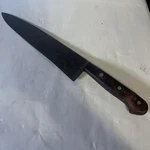 Vintage Dexter 48910 Carbon Steel Butcher Chef Knife Wood Handle 15. Fixed Price $54.99.