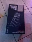 Syokami Knife Block Set 7 Piece Japanese Style Kitchen Knives With Collapsibl.... Fixed Price $80.00.