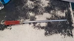 F. Dickoron German Oval Sharpening Steel Red Handle 19.5" Total Length. Fixed Price $69.99.