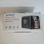 Afmat PS13 Electric Pencil Sharpener, Heavy Duty Classroom Sharpeners .... Fixed Price $29.00.