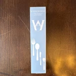 Wedgwood Knightsbridge Stainless Steel Silver 4 Piece Hostess Set Flatware. Fixed Price $60.00.