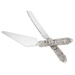 Olivia Riegel Silver Windsor Dessert Serving Set CK1102.NEW Box. Fixed Price $209.99.