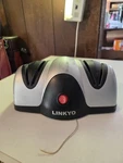 Linkyo Electric Automatic Knife Sharpener (2-STAGE System) Kitchen Chef. Fixed Price $10.00.