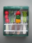 Boston Warehouse Spreaders - Stainless Steel Knives Vegetables 2 Sets. Fixed Price $25.00.